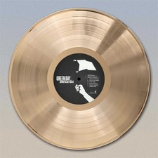 Usado, Arte de parede Green Day "American Idiot" LP dourado disco comprar usado  Enviando para Brazil