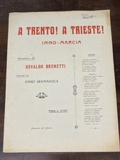 Trento trieste hymn d'occasion  Expédié en Belgium