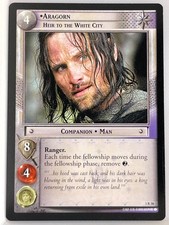 SENHOR DOS ANÉIS TCG REINOS DOS ELFOS LORDS RARO 3R38 ARAGORN lp, usado comprar usado  Enviando para Brazil