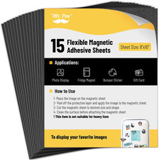 Adhesive magnetic sheets for sale  Denver
