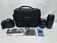 Câmera DSLR Canon EOS Rebel T7 | Kit de 2 Lentes com Lente EF18-55mm + EF 75-300mm NOVA comprar usado  Enviando para Brazil