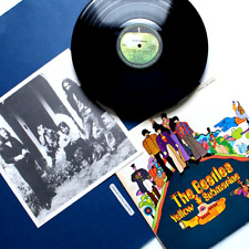 PRISTINE VINTAGE APPLE THE BEATLES YELLOW SUBMARINE VINYL LP PHOTO EX NM RARE, usado comprar usado PRISTINE VINTAGE APPLE THE BEATLES YELLOW SUBMARINE VINYL LP PHOTO EX NM RARE, usado comprar usado  Enviando para Brazil