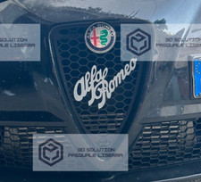 Scritta logo alfa usato  Fagnano Castello