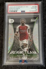 💎 2023/24 Topps Stadium Club Chrome UCL Beam Team Bukayo Sako PSA 10 💎, używany na sprzedaż  Wysyłka do Poland