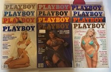 Playboy magazines 1991 for sale  LONDON