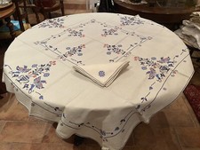 Antica tovaglia tela usato  Genova