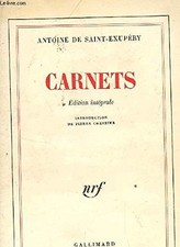 Carnets saint exupery d'occasion  France