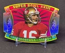 2011 Topps JOE MONTANA Superbowl XXIII Die-cut SB-62 comprar usado  Enviando para Brazil