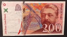 Billet 200 francs d'occasion  Ogeu-les-Bains
