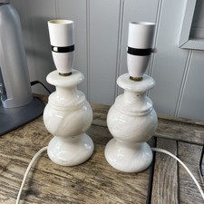 Genuine alabaster lamp for sale Genuine alabaster lamp for sale  CROMER