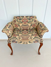 Upholstered mahogany wide for sale  Jensen Beach