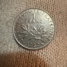 Franc semeuse 1960 d'occasion  Paris VII