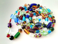 Vintage multicolour glass for sale  BANWELL