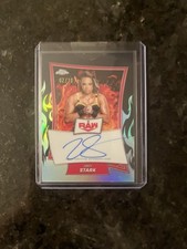 Refrator 2025 WWE Topps Chrome Zoey Stark PRETO /10 AUTO DOENTE 🔥 comprar usado  Enviando para Brazil