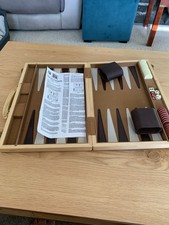 Backgammon set box for sale  WORCESTER