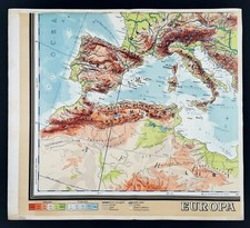 Manifesto poster mappa usato  Torino