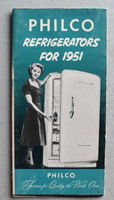 Refrigeradores PHILCO Vintage 1951 Folheto Modelos Anos 1950 comprar usado  Enviando para Brazil