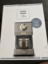 Cafeteira Amaste 5 xícaras com 3 modos de fabricação e garrafa de vidro e filtro de café reutilizável comprar usado  Enviando para Brazil