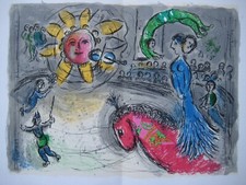 Chagall marc lithographie d'occasion  Paris XII