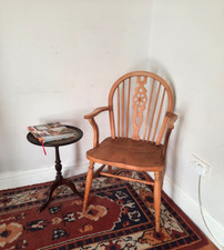 Vintage elm windsor for sale  GRANTHAM