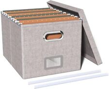 Fabric file box for sale  ILFORD