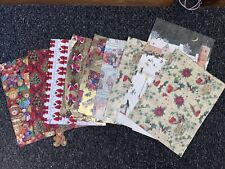 Vtg christmas wrapping for sale  HESSLE