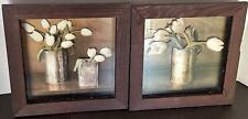 Framed pictures flowers for sale  Alden