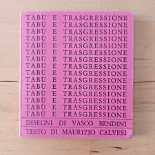 Tabu trasgressione vasco usato  Bologna