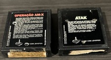 2 jogos importados Dismac Atari 2600 Brasil River Raid e Atak comprar usado  Enviando para Brazil