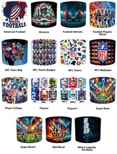 American football lampshades for sale  BOLTON
