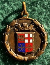 Medaglia stemma regia usato  Vistrorio