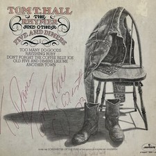 Tom T. Hall – The Rhymer And Other Five And Dimers LP SIGNED! 1973 SantaMaria PS segunda mano  Embacar hacia Mexico