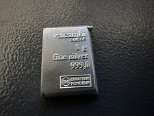 Silver bar .999 for sale  IPSWICH