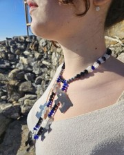 Collana cani vari usato  Genova