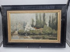 Tableau peinture huile d'occasion  Saint-Ismier