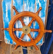 Ruota timone legno usato  San Giorgio a Cremano