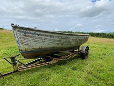 Lugger boat 16ft6 for sale  COLYTON