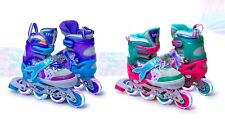 Patins ajustáveis Mermaid Inline Roller, 4 tamanhos para meninas crianças iluminam rodas. comprar usado Patins ajustáveis Mermaid Inline Roller, 4 tamanhos para meninas crianças iluminam rodas. comprar usado  Enviando para Brazil