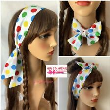 Spotty headband bandana for sale  POOLE