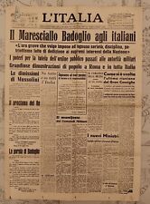 Mussolini dimissioni badoglio usato Mussolini dimissioni badoglio usato  Castelnuovo Don Bosco
