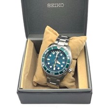 Relógio masculino mergulhador automático verde SEIKO SUMO PROSPEX 6R15-00G0 comprar usado  Enviando para Brazil