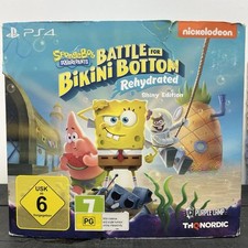 Bob Esponja Calça Quadrada Battle For Bikini Parte Inferior Reidratada Edição Brilhante PS4 comprar usado  Enviando para Brazil