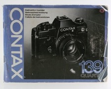 Bedienungsanleitung contax 139 gebraucht kaufen  Filderstadt
