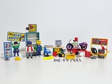 Usado, Playmobil 3992 Antiguo Taller Mecanico Estacion Servicio Tienda Recambio Moto comprar usado  Enviando para Brazil