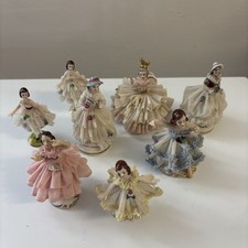 Vintage dresden lace for sale  ALFRETON