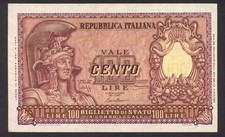 100 lire italia usato  Palermo