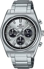 Relógio masculino cronógrafo esportivo mostrador prata CASIO EDIFICE EFB-730DJ-7AJF novo na caixa, usado comprar usado  Enviando para Brazil