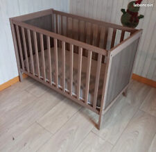Lit barreau bébé d'occasion  Ploudalmézeau
