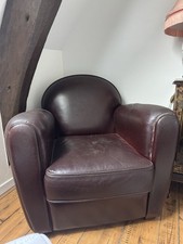Fauteuil club cuir d'occasion  Guérande