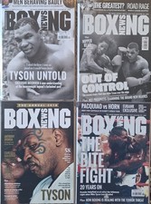 Mike tyson boxing for sale  DEVIZES
